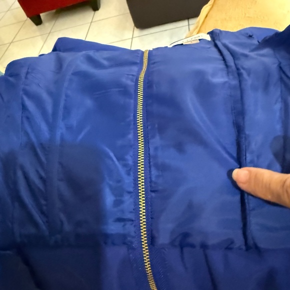 Good Condition, size 4, Calvin Klein, French blue dress - Picture 4 of 6